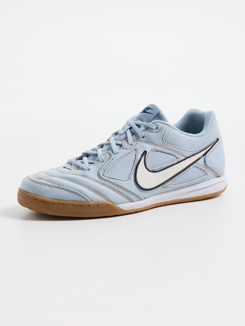 Nike Gato LV8 Shoes Denim Gum Rubber Light Armory Blue Men's 12